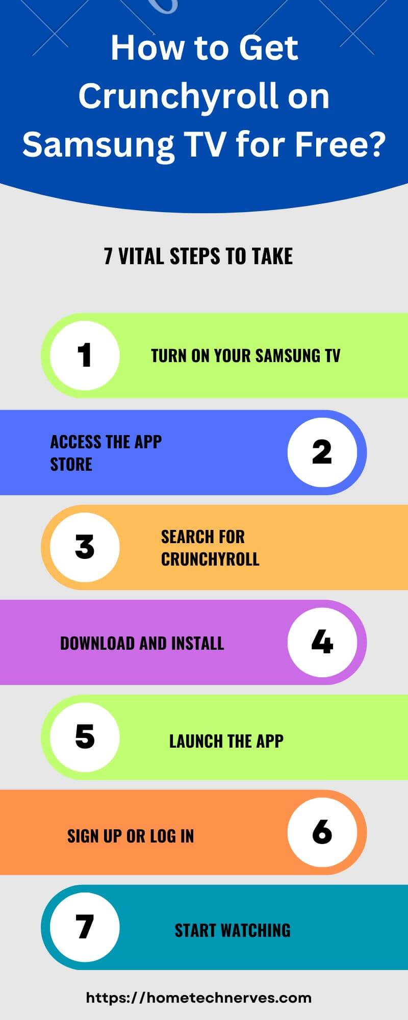 How To Get Crunchyroll On Samsung TV - Home Tech Nerves