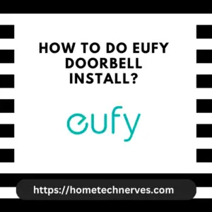 Eufy Doorbell Install?