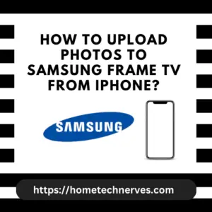 How to Upload Photos to Samsung Frame TV From IPhone?
