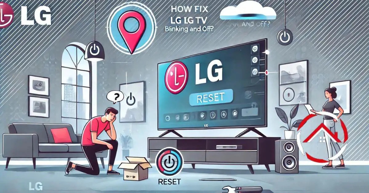 How to Fix LG TV Blinking On and Off?