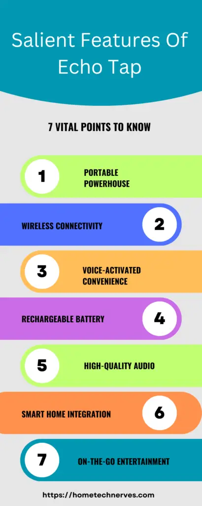 Features of Echo Tap