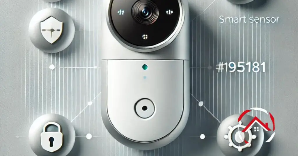 Close-up of a Vivint Smart Sensor with security icons. - What Is A Vivint Smart Sensor