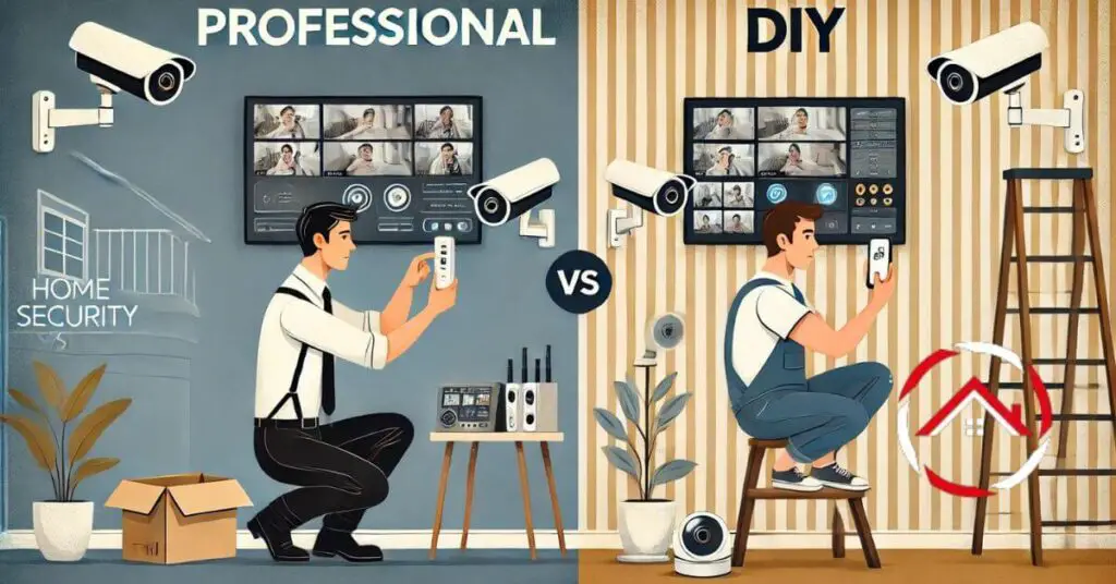 Professional vs DIY Home Security Systems