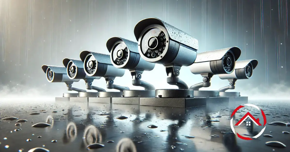 Best weatherproof security cameras outdoor use rain-resistant durable modern.