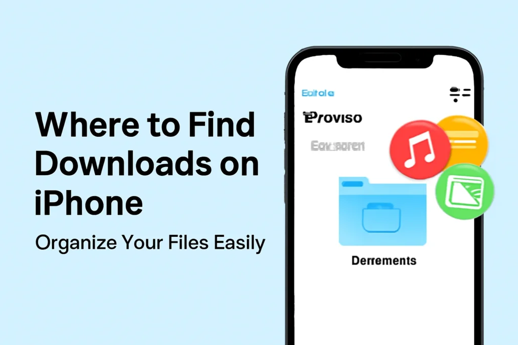 Guide on Where to Find Downloads on iPhone with File Types and Folder