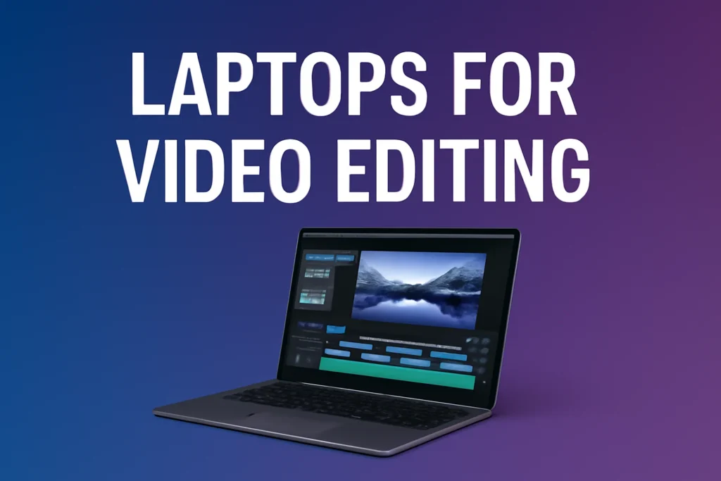 Laptops for Video Editing