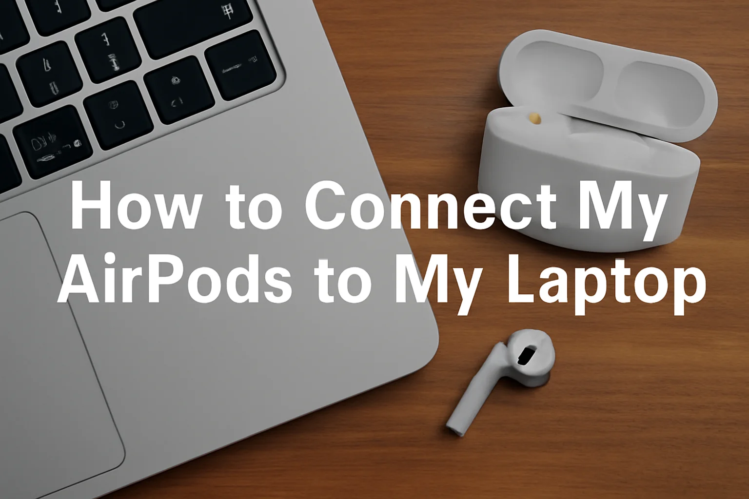 How To Connect My AirPods To My Laptop
