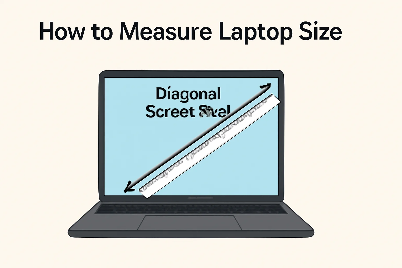How to Measure Laptop Size