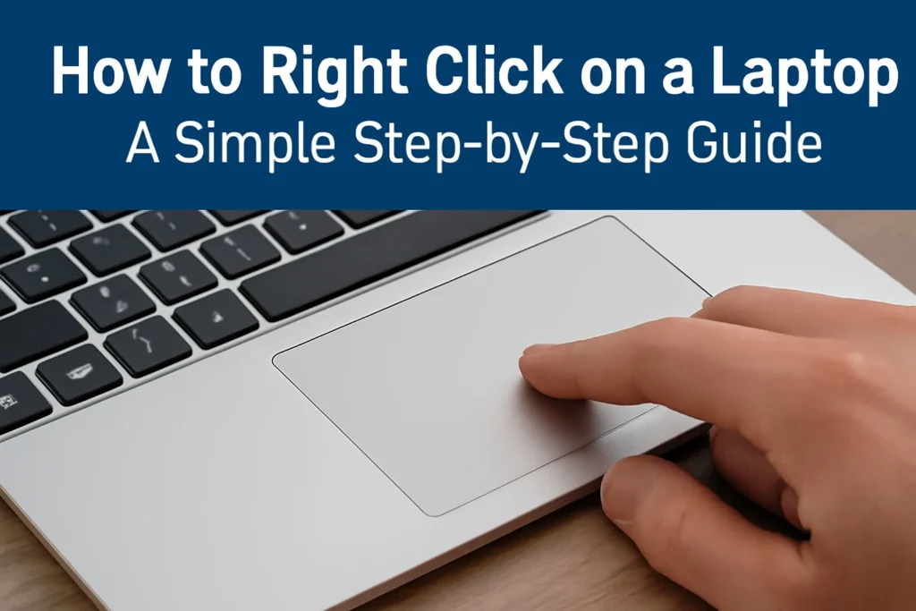 How to Right Click on a Laptop