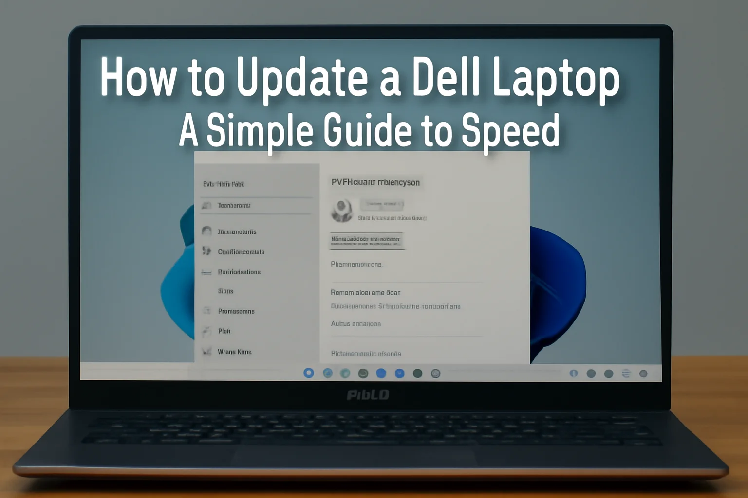 How to Update a Dell Laptop