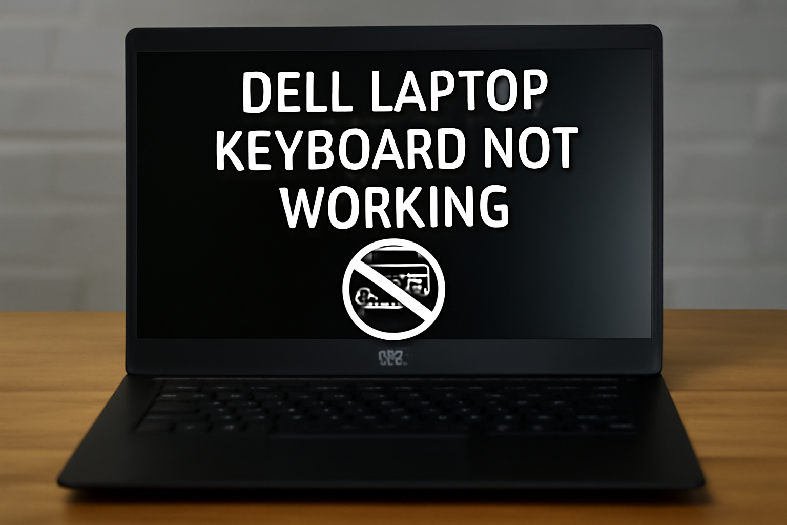 dell laptop keyboard not working
