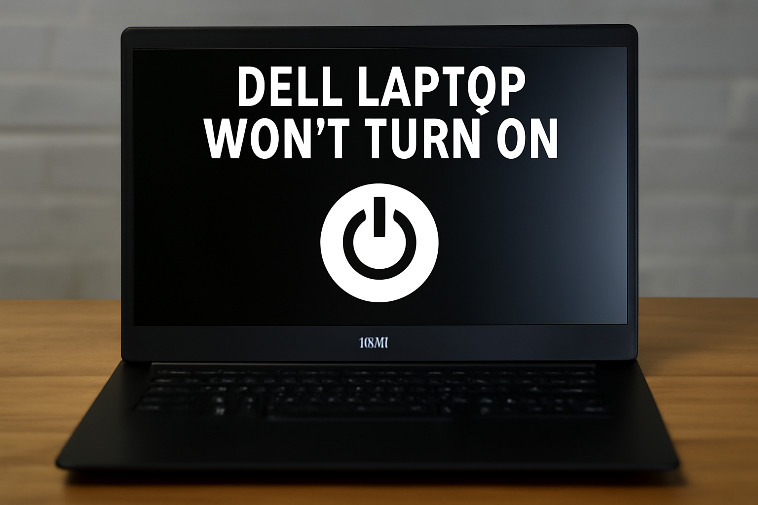 dell laptop won't turn on