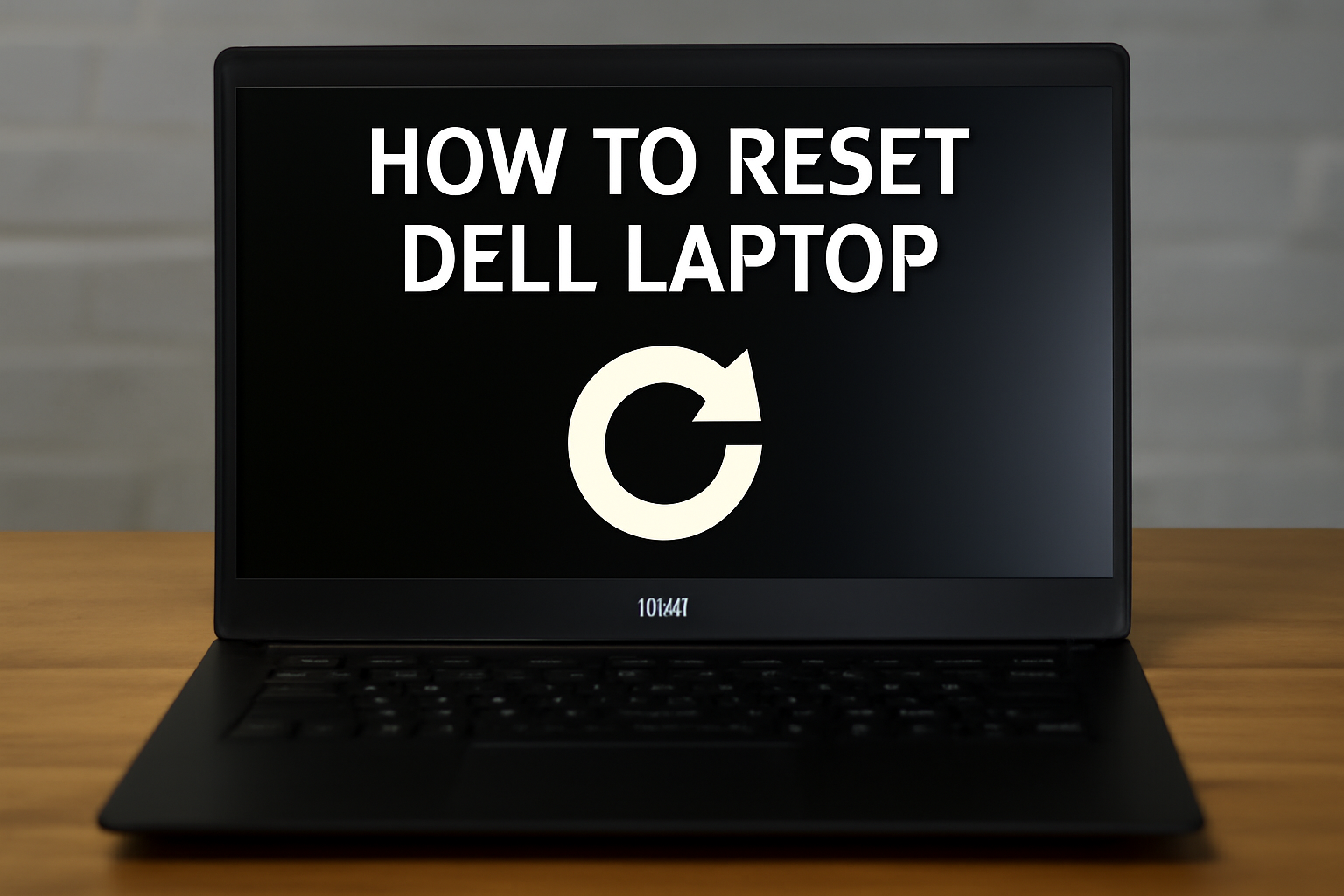 how to reset dell laptop