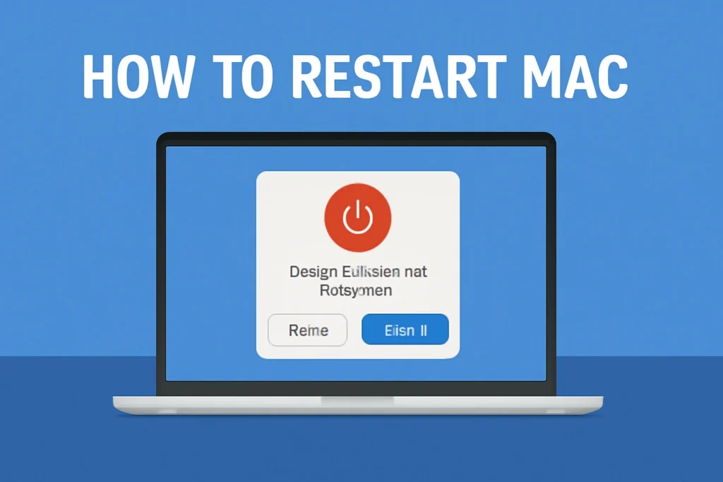 How To Restart Mac