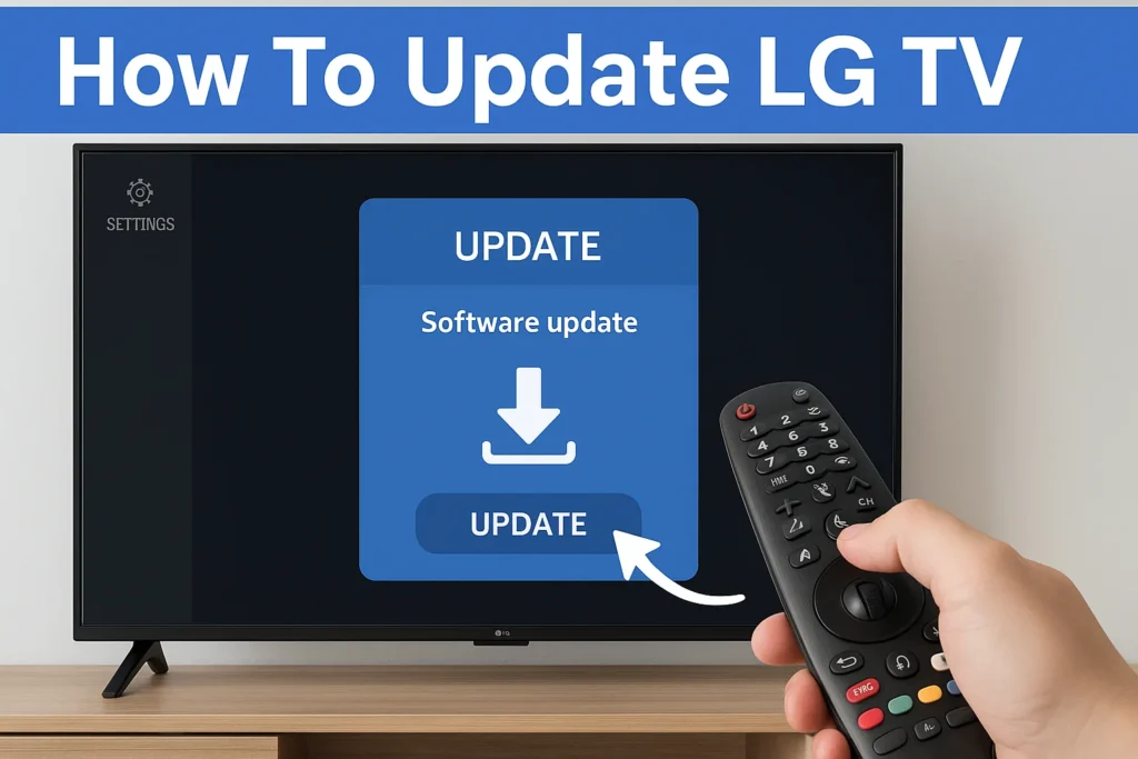 How To Update LG TV