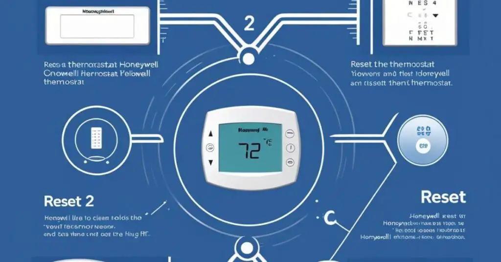 how to reset honeywell thermostat