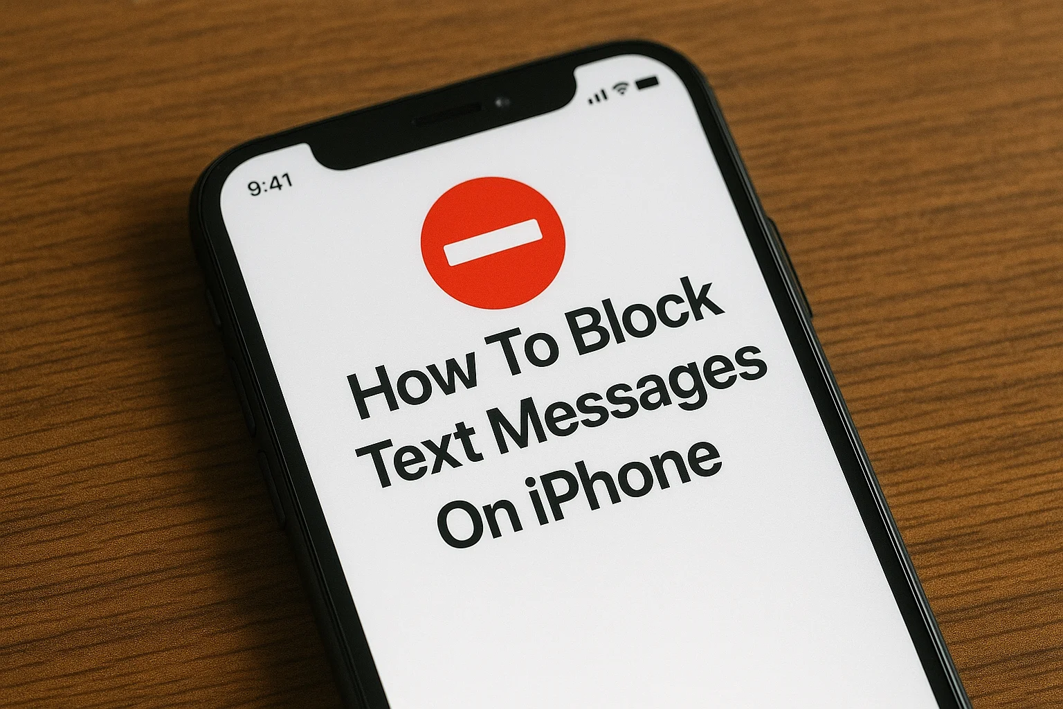 How To Block Text Messages On IPhone