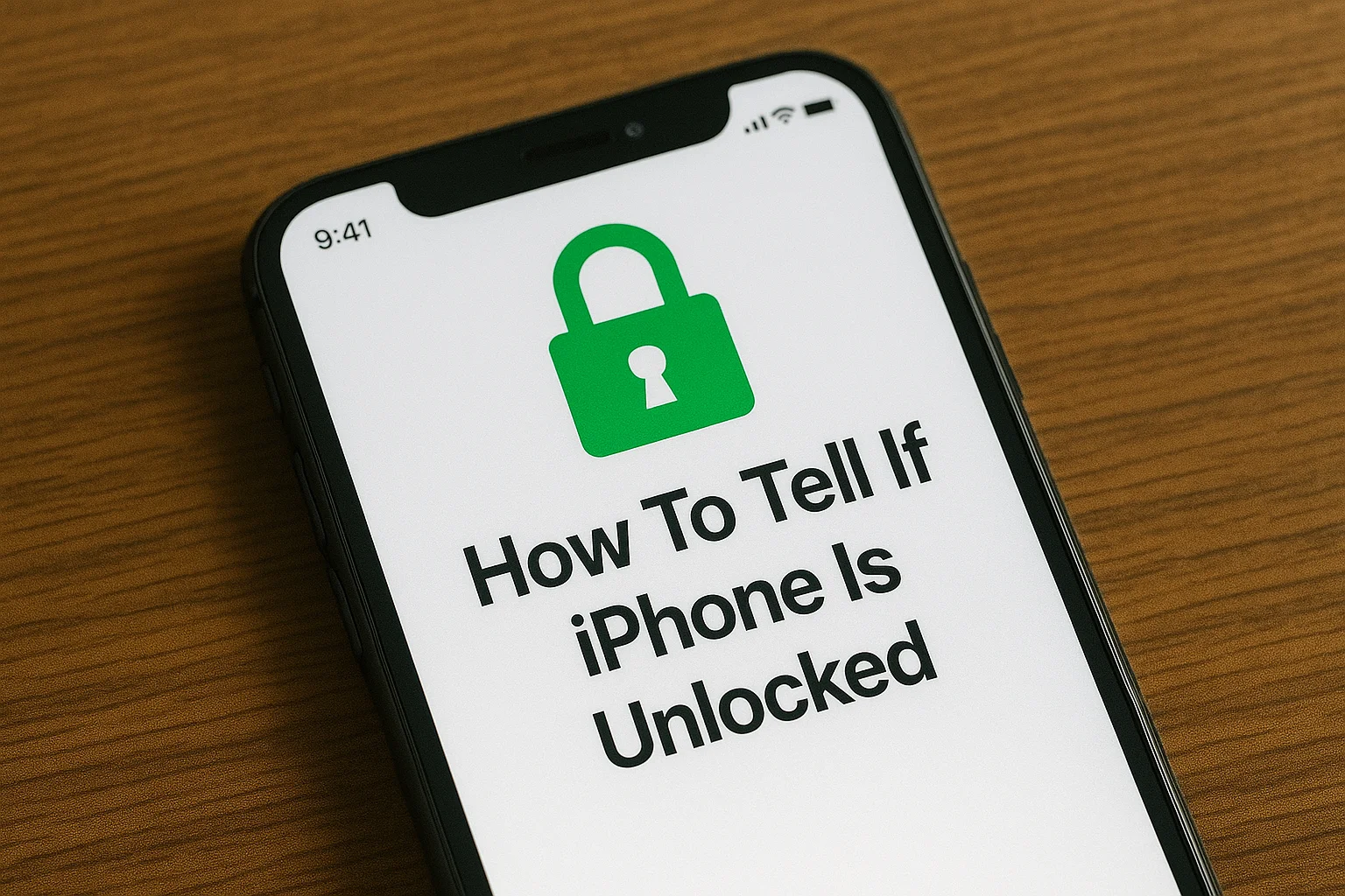 How To Tell If IPhone Is Unlocked