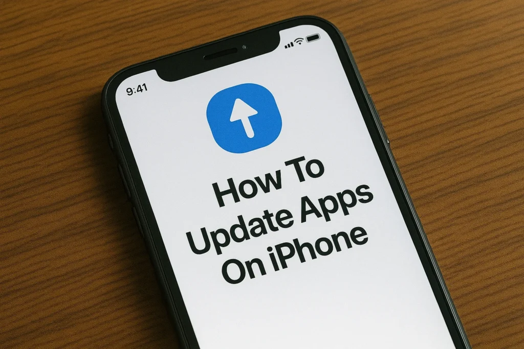 How To Update Apps On IPhone