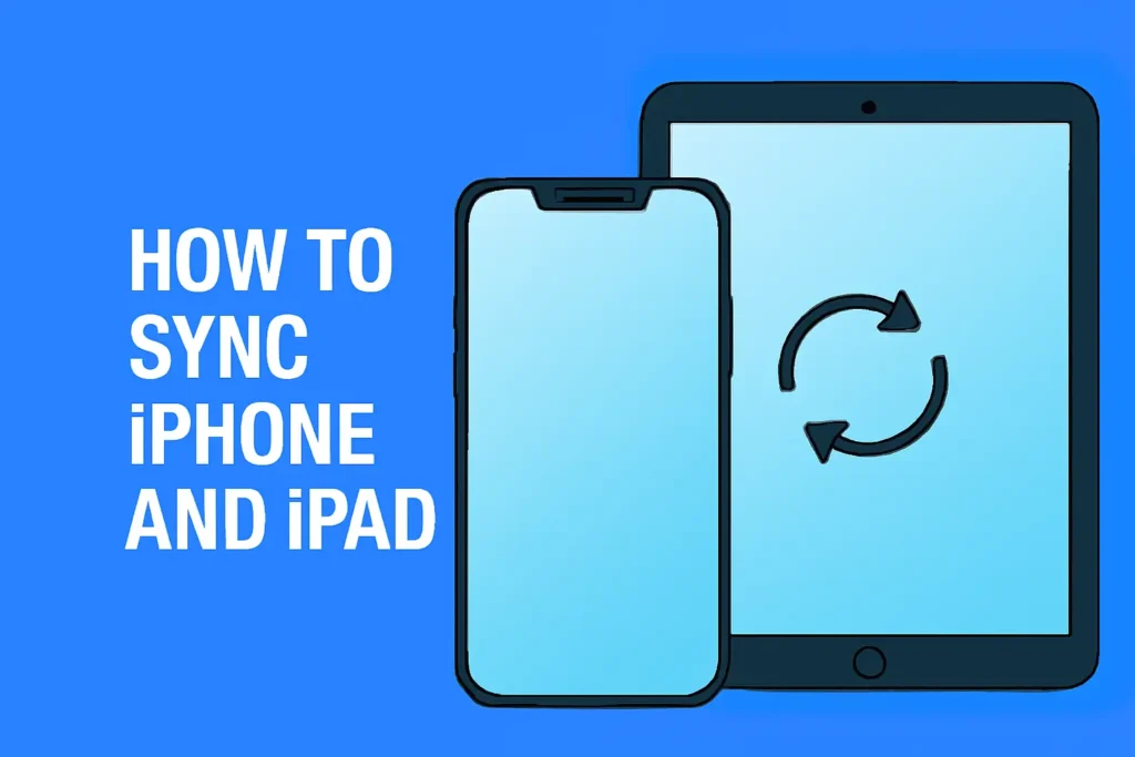 Iphones with Syncing Symbol - How To Sync IPhone And IPad