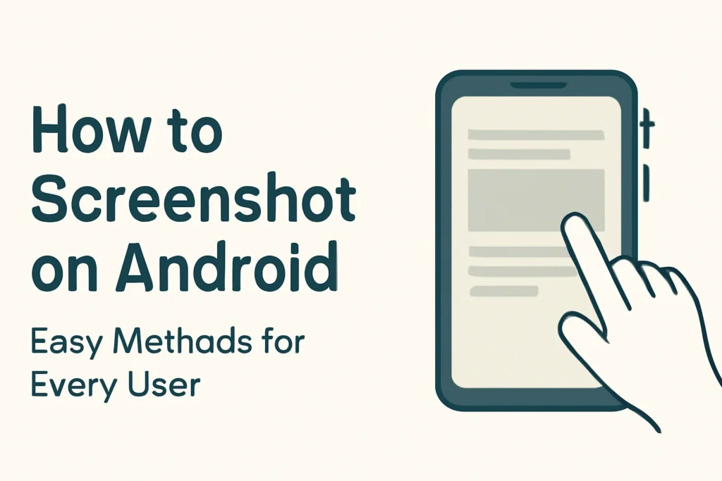 How to Screenshot on Android