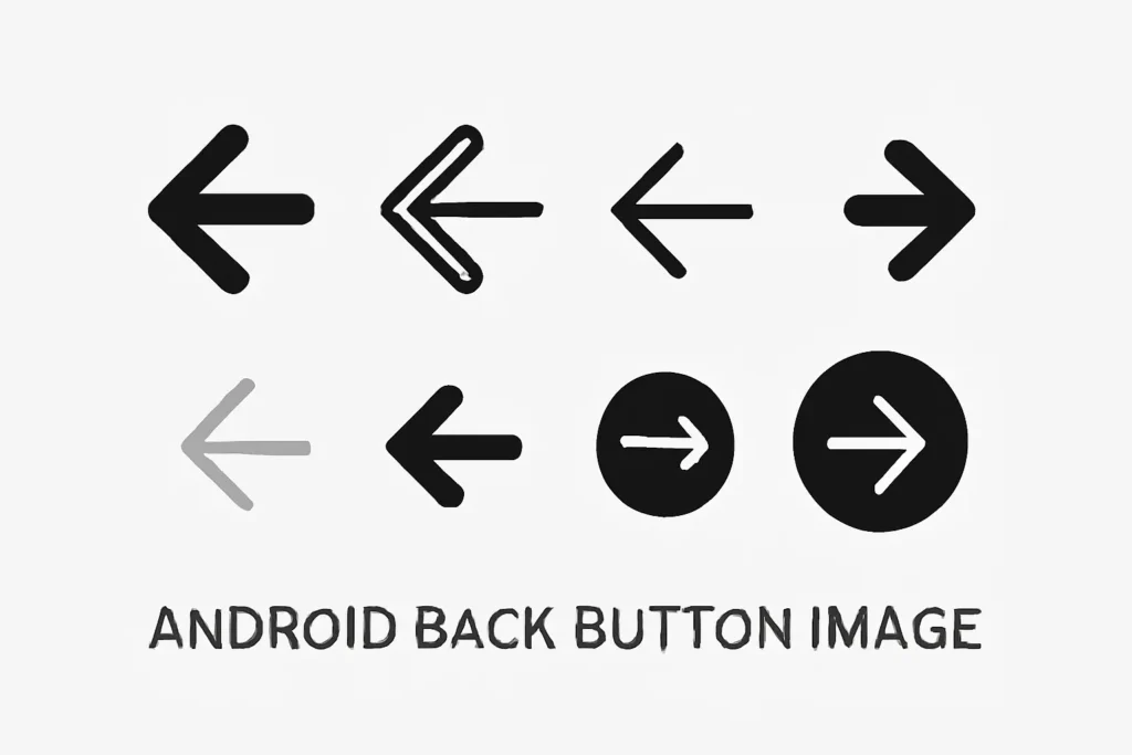 android back button image