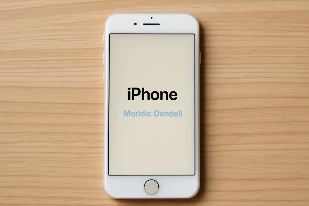 iphone reset to default