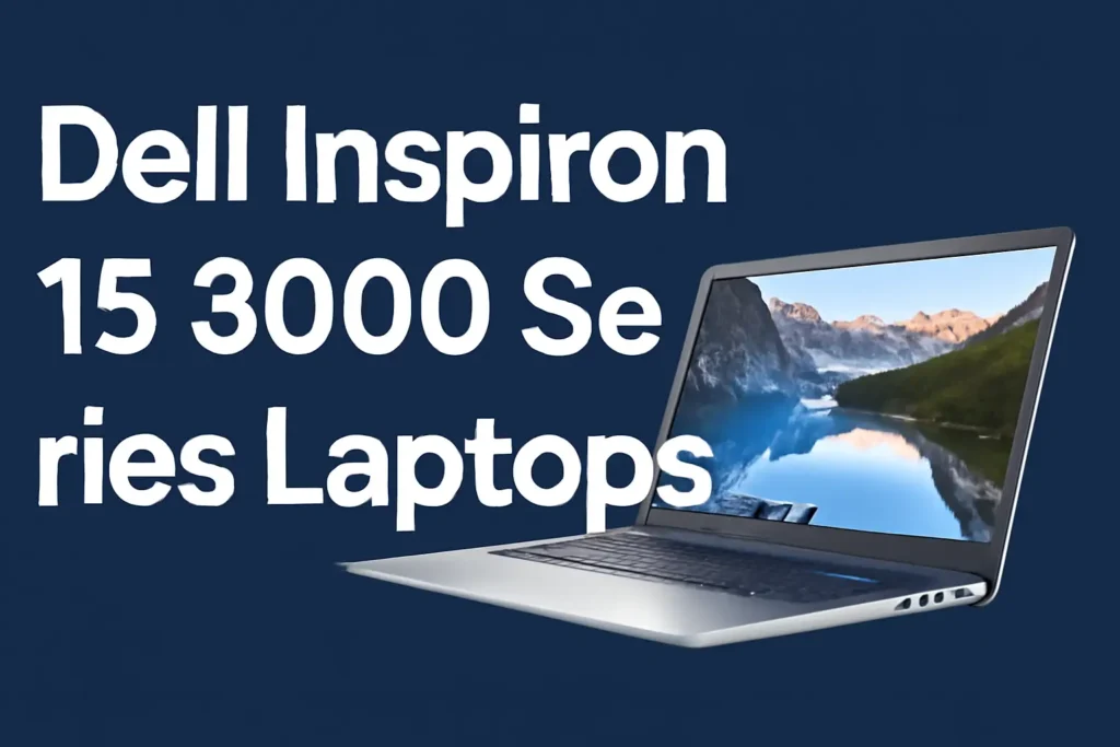 Dell Inspiron 15 3000 Series Laptops - Ideal for Everyday Tasks and Budget-Friendly Choices
