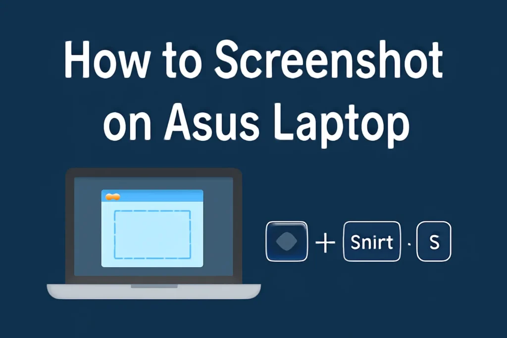 How to Screenshot on Asus Laptop - Simple and Fast Methods