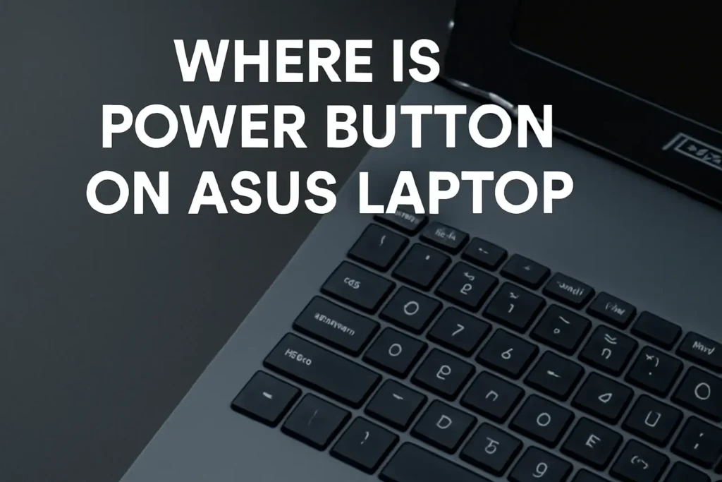 Where is Power Button on ASUS Laptop? Find and use it with this helpful guide.