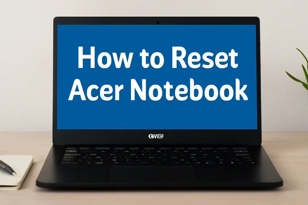 How to Reset Acer Notebook - Easy Guide for Windows 7, 10, 11