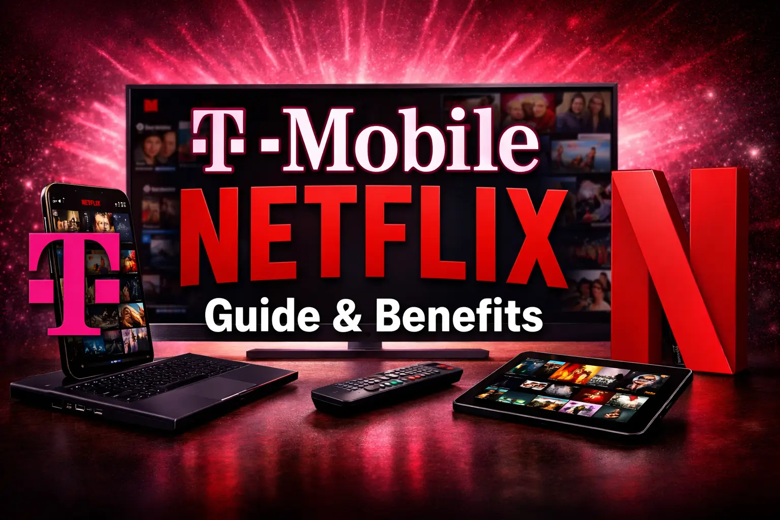 T-Mobile Netflix setup guide with free streaming benefits and troubleshooting tips for eligible plans.
