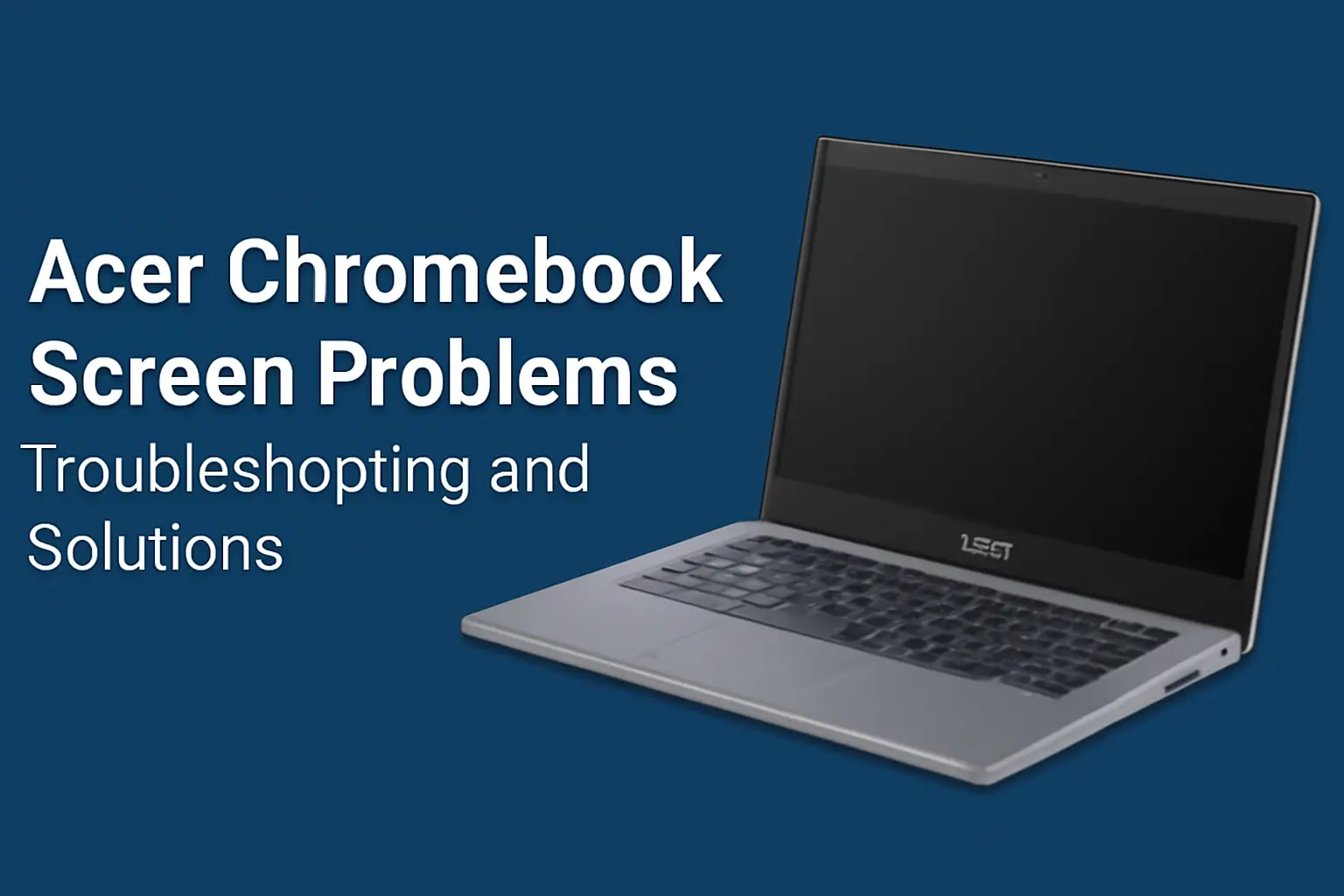 Acer Chromebook screen problems with black screen fix and solutions