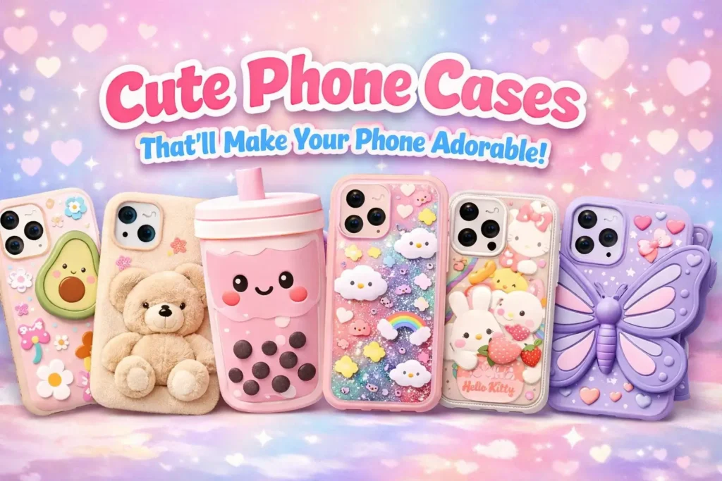 Cute phone cases with stylish designs and durable protection for every smartphone.