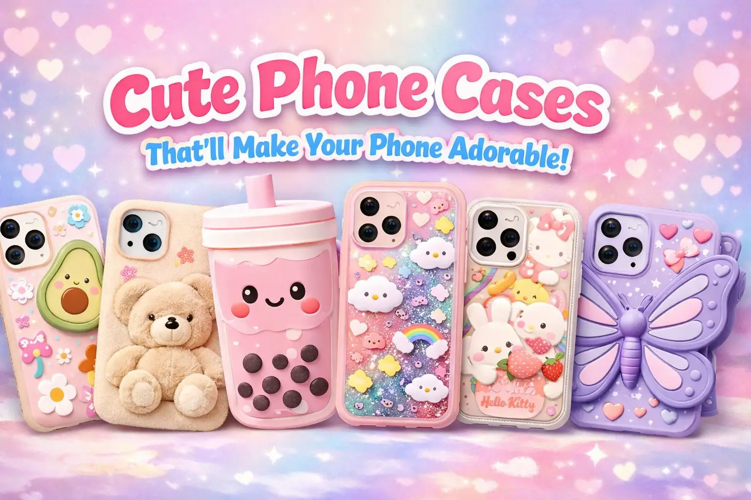 Cute phone cases with stylish designs and durable protection for every smartphone.