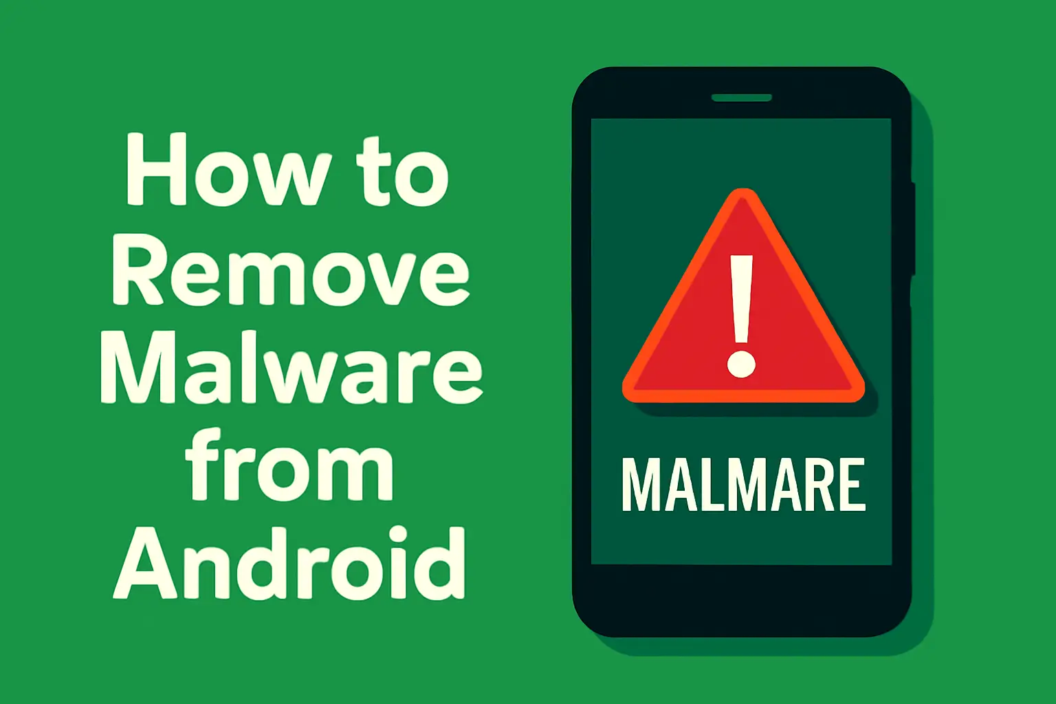 How to remove malware from Android device using free tools