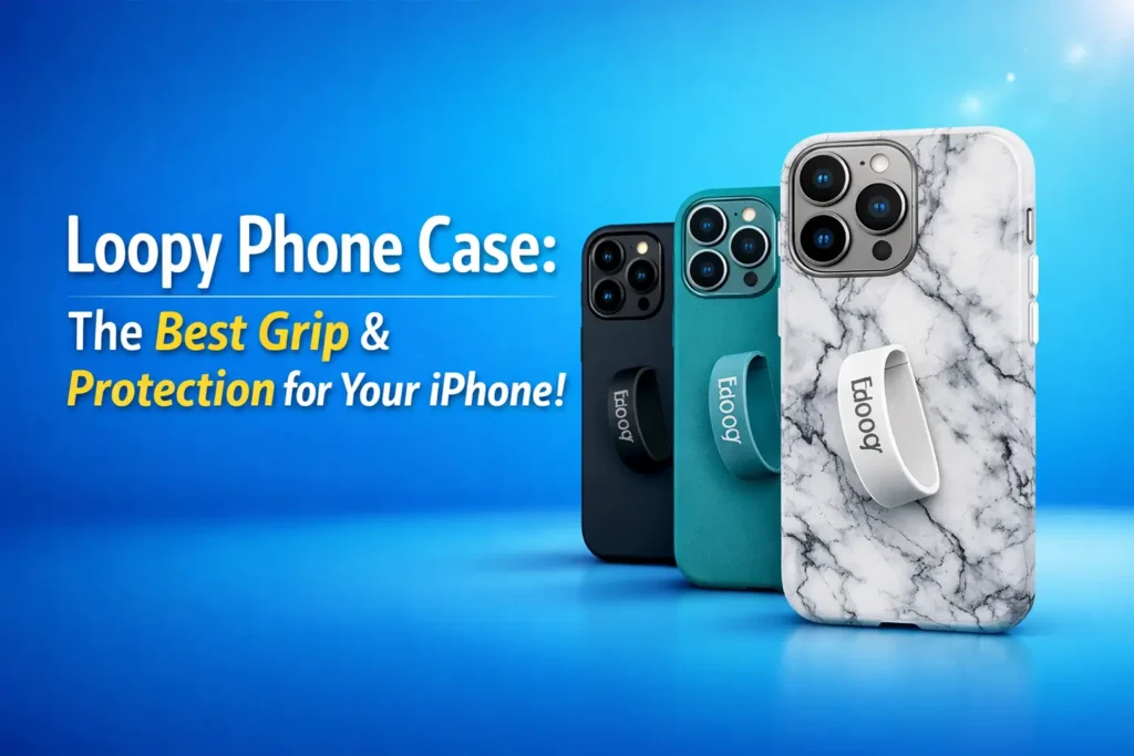 Loopy Phone Case for iPhone 15, 16 & 17 – Ultimate Grip and Protection