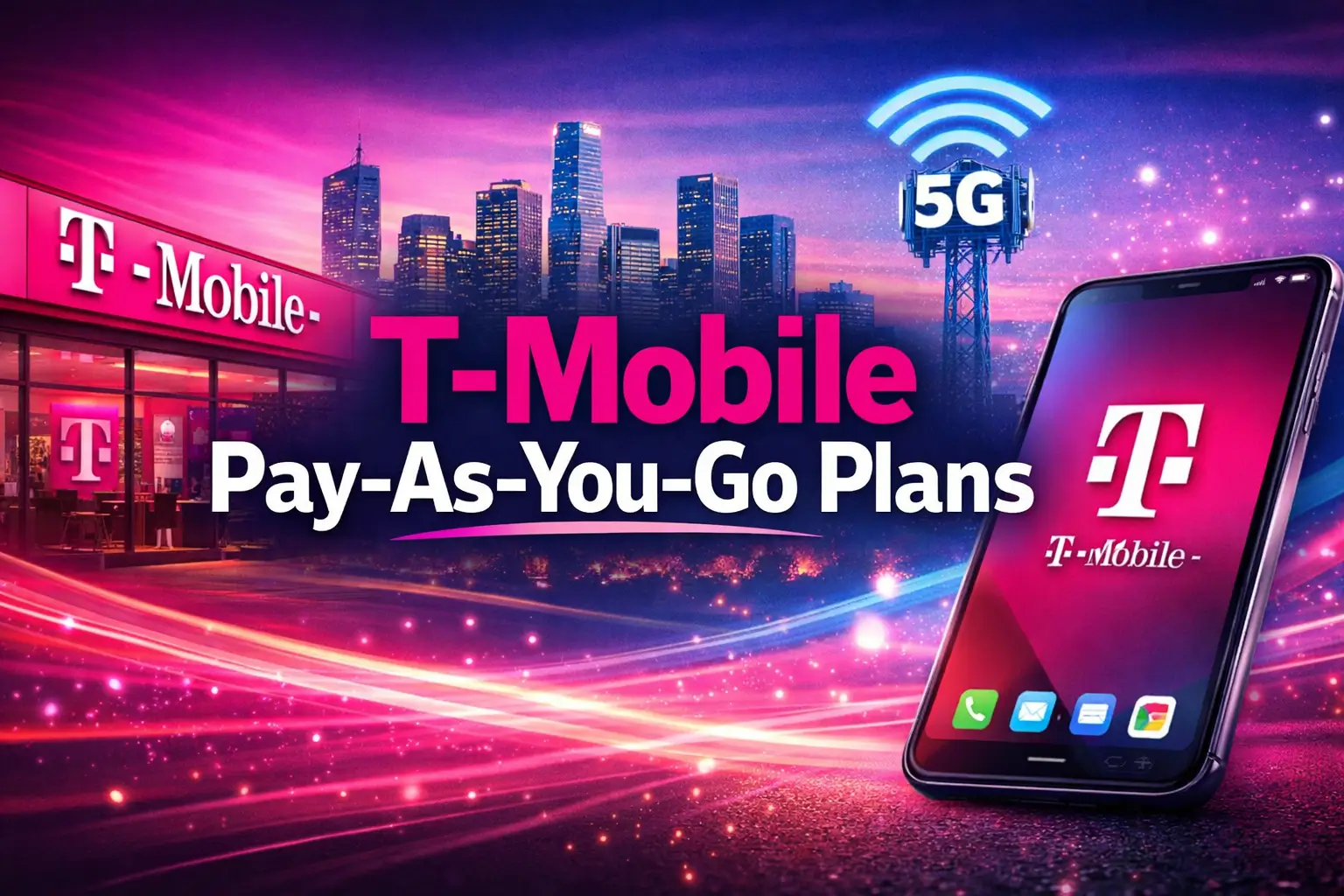 Pay As You Go T-Mobile Plans: Flexible, Affordable Wireless Options for Everyone.